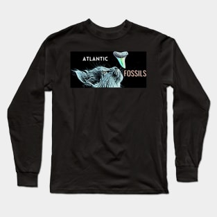 Cat and Atlantic Fossils Shark Tooth Long Sleeve T-Shirt